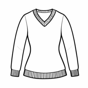 Womens V-Neck Sweater