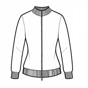 Women’s Zip Mockneck Sweater